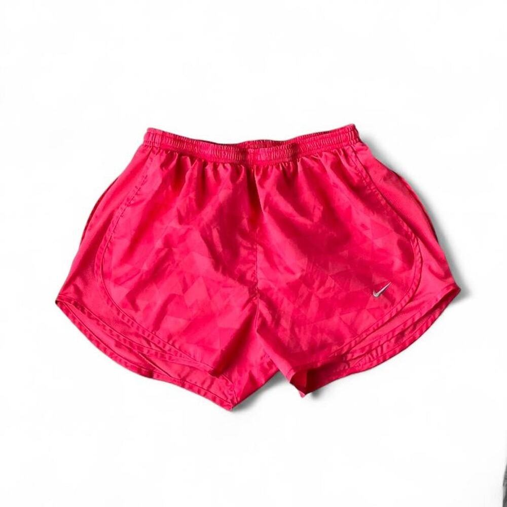 Vintage Hot Pink/Red Nike Dri-FIT Mid Rise Sports Shorts – M